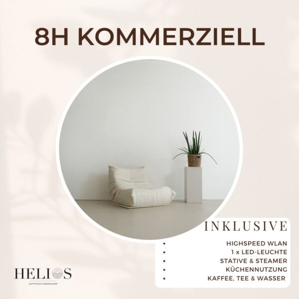Kommerziell - 8 Stunden