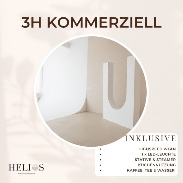 Kommerziell - 3 Stunden